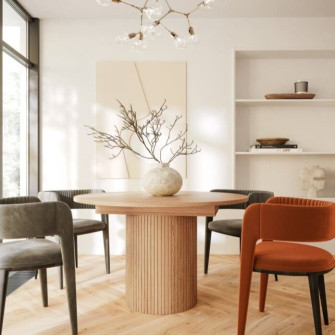 Toscana pietų stalas (Ištraukiamas)(Ąžuolo) Toscana pietų stalas (Ištraukiamas)(Ąžuolo)